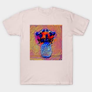 Vase Oil painting T-Shirt